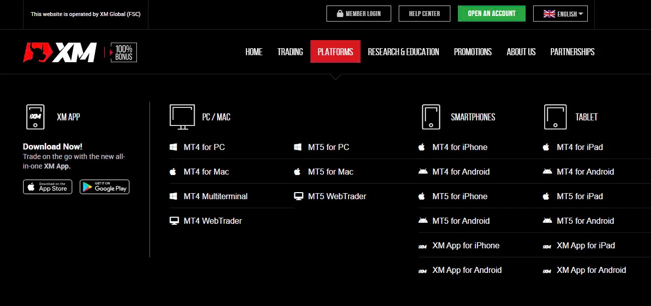 MT4 XM WebTrader Terminal-1