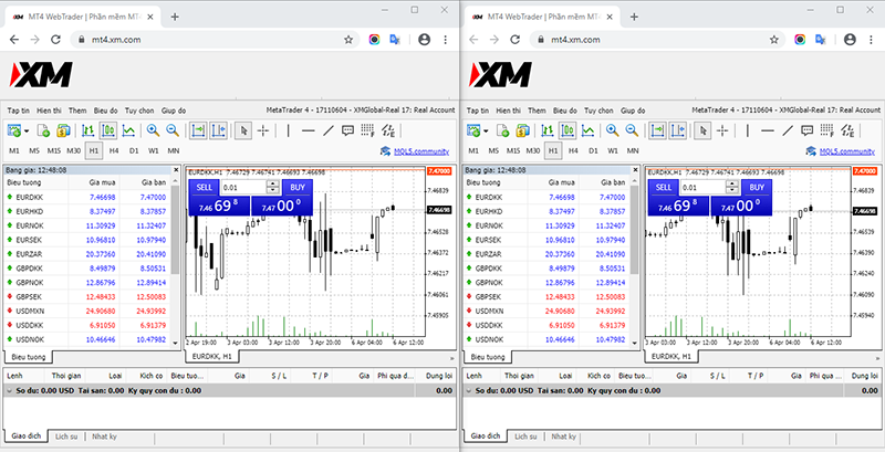 MT4 XM WebTrader Terminal-10