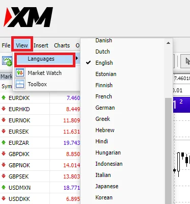 MT4 XM WebTrader Terminal-4