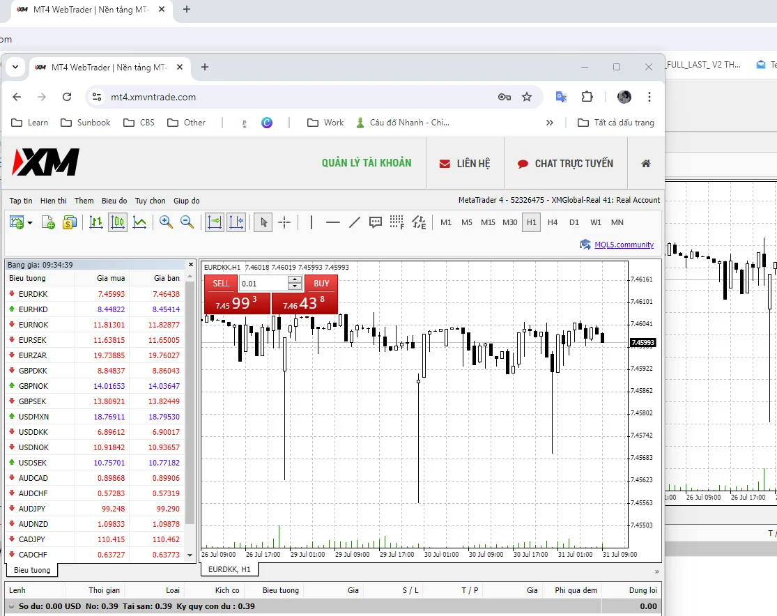 MT4 XM WebTrader Terminal-8