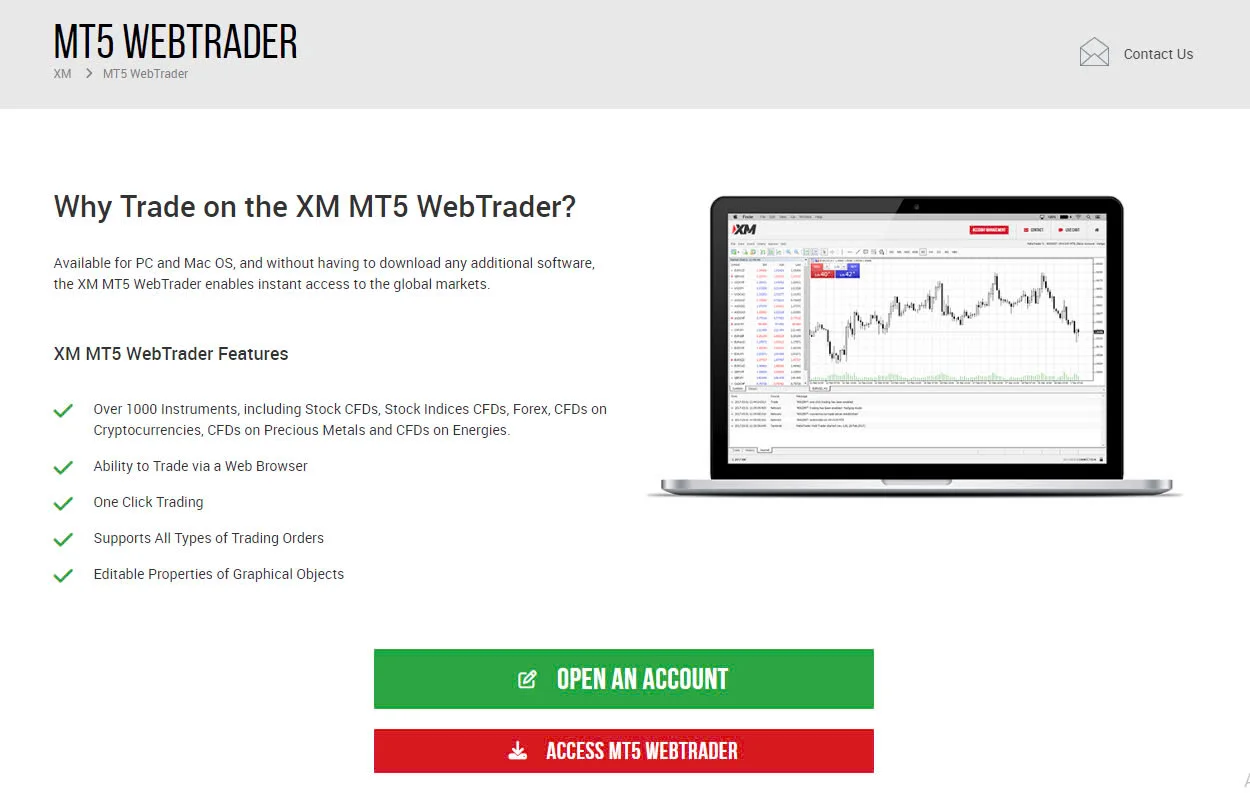 MT5 XM Webtrader-2